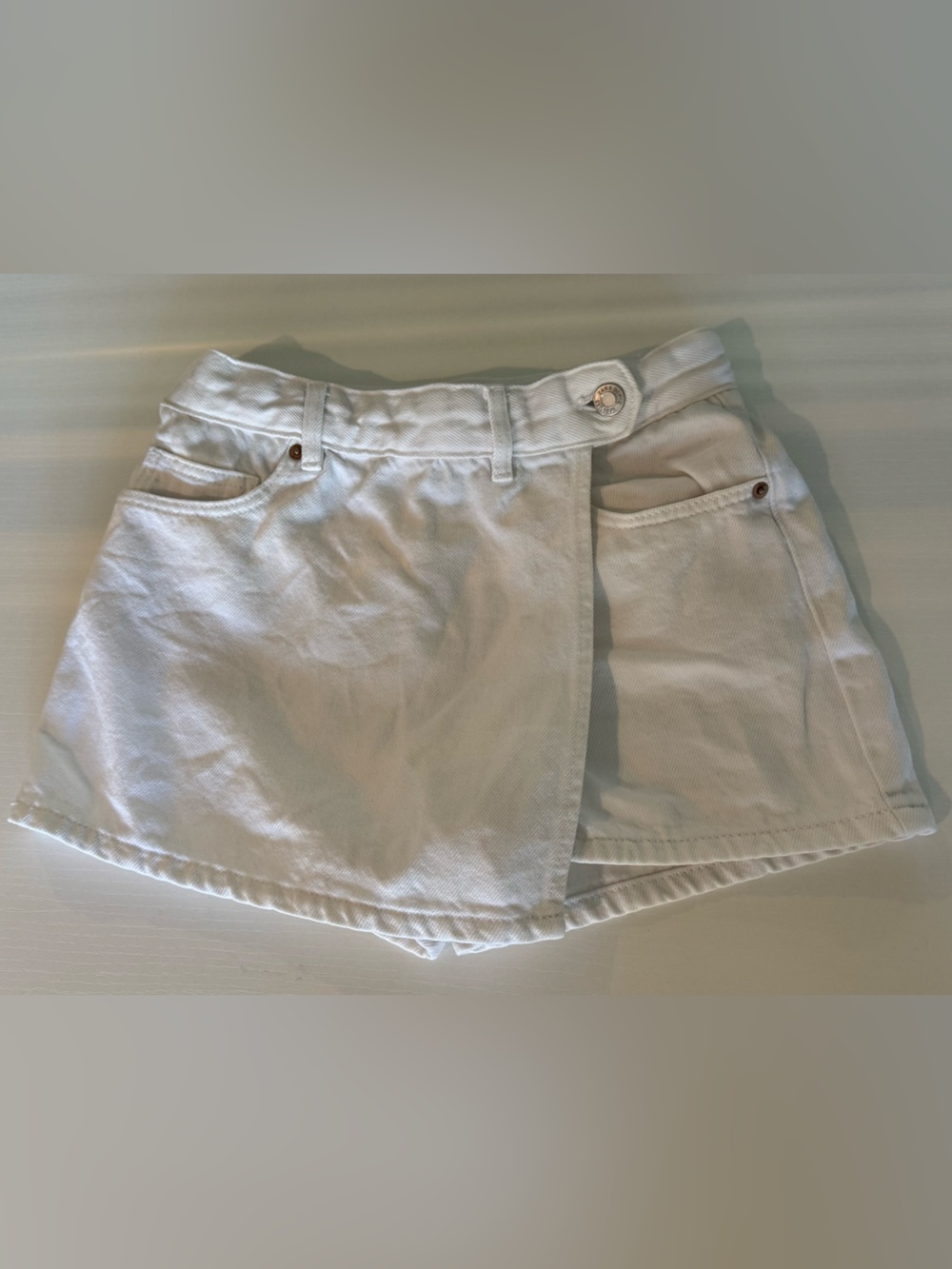 Girls Zara Denim Skort